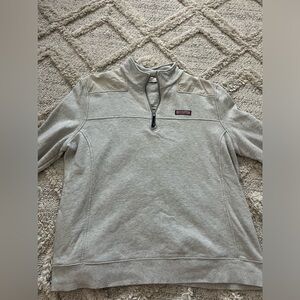 Grey Vineyard Vines 1/4 Zip